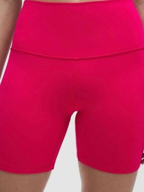 Lululemon Align High-Rise Active Bike Shorts - Hot Pink Sz XS